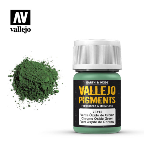 Pigment 35ml. Chrome Oxide Green