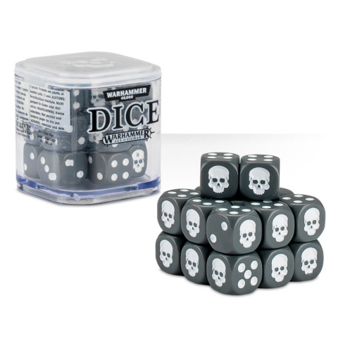 CITADEL 12mm DICE SET- Grey CITADEL 12mm DICE SET- Grey