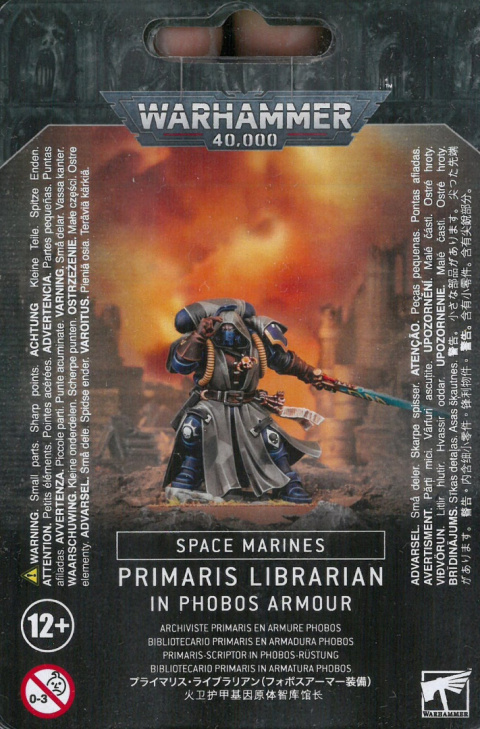 SPACE MARINES PRIMARIS LIBRARIAN IN PHOBOS ARMOUR