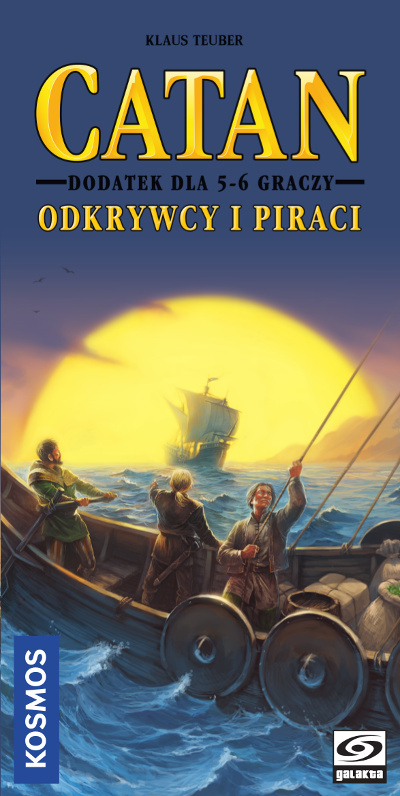 Catan Odkrywcy i Piraci - dodatek dla 5-6 graczy