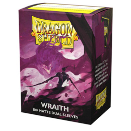 Dragon Shield Dual Matte Sleeves - Wraith 'Alaric, Chaos Wraith'
