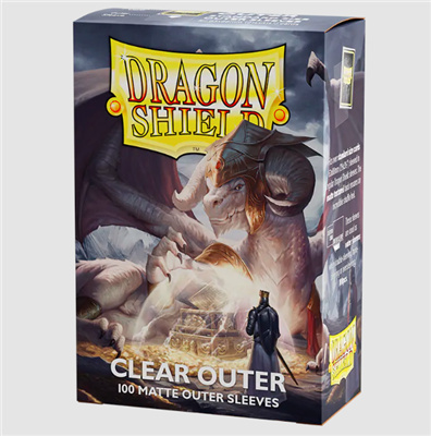 Dragon Shield Outer Sleeves - Matte Clear