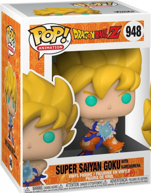 Funko Pop: Dragon Ball - Super Saiyan Goku with Kamehameha