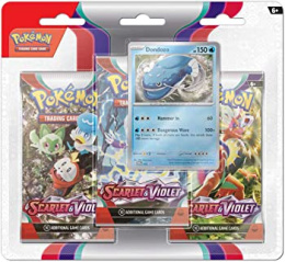 Pokemon TCG: Scarlet & Violet 3-pack Blister - Dondozo