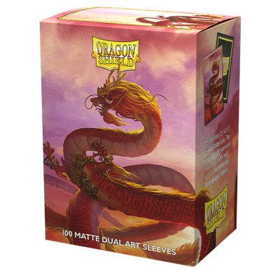 Dragon Shield Art Sleeves Matte Dual - Year of the Wood Dragon