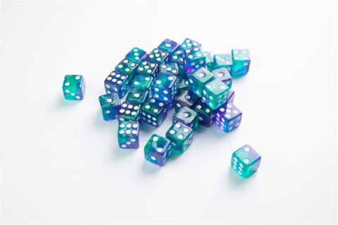 GAMEGENIC GALAXY SERIES 36 DICE SET - NEPTUNE