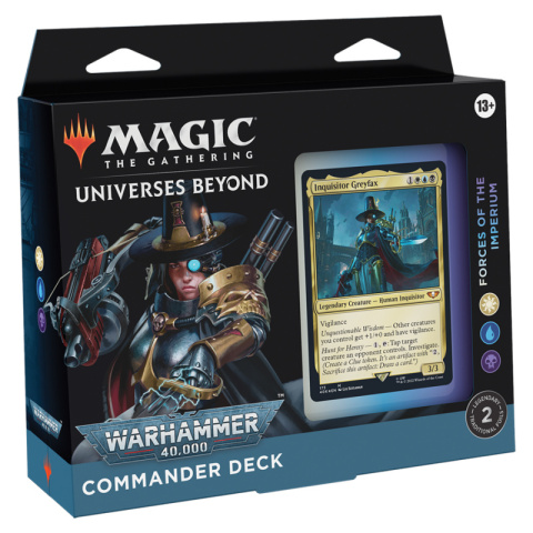 MTG Warhammer 40k Commander Deck - Forces of the Imperium