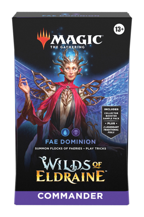 MTG Wilds of Eldraine Commander Deck Fae Dominion