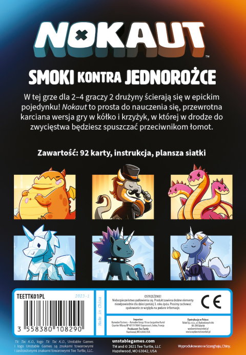 Nokaut Smoki kontra Jednorożce Nokaut Smoki kontra Jednorożce