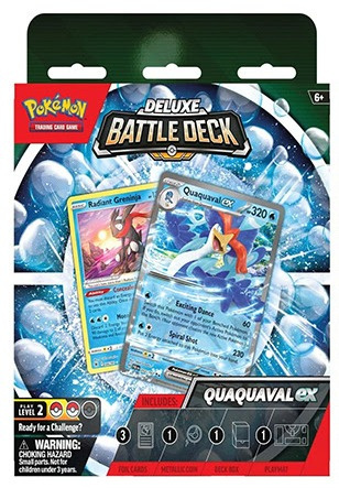 Pokemon TCG: Deluxe Battle Deck - Quaquaval EX