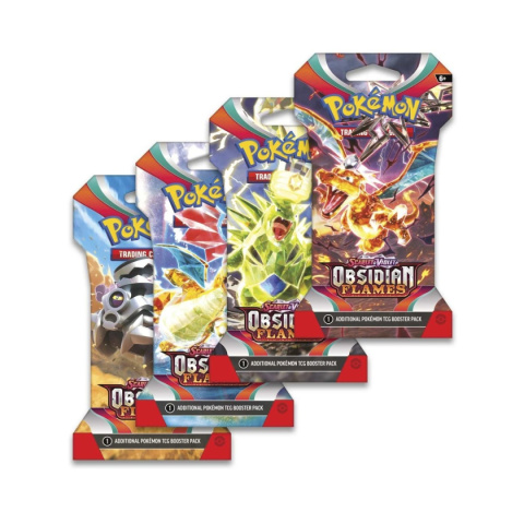 Pokemon TCG: Obsidian Flames - Sleeved Booster Pokemon TCG: Obsidian Flames - Sleeved Booster