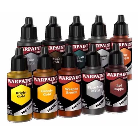 Fanatic - Metallics Paint Set Fanatic - Metallics Paint Set