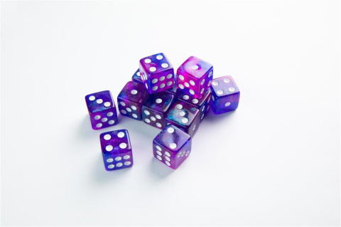 Galaxy Series - Nebula - D6 Dice Set 16 mm (12pcs)