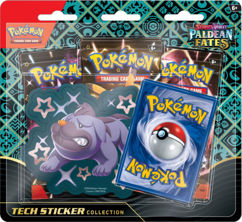 Pokemon TCG: Paldean Fates Tech Sticker - Maschiff