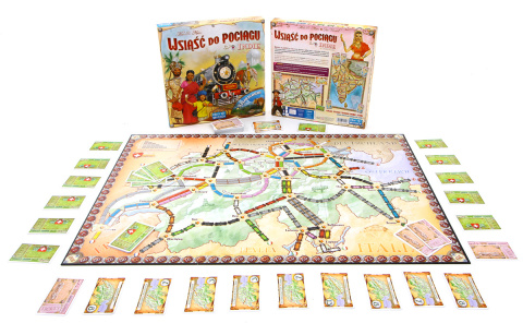 Wsiąść do Pociągu Kolekcja Map 2 - Indie i Szwajcaria Wsiąść do Pociągu Kolekcja Map 2 - Indie i Szwajcaria