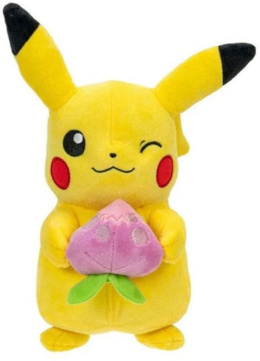 Pokemon Plush Pikachu z Pecha berry