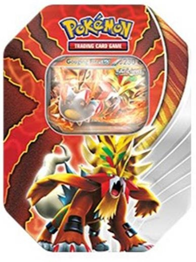 Pokemon TCG: Paradox Destinies Ex Tin Gouging Fire ex