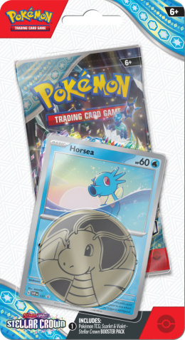 Pokemon TCG: Stellar Crown Checklane Blister - Horsea