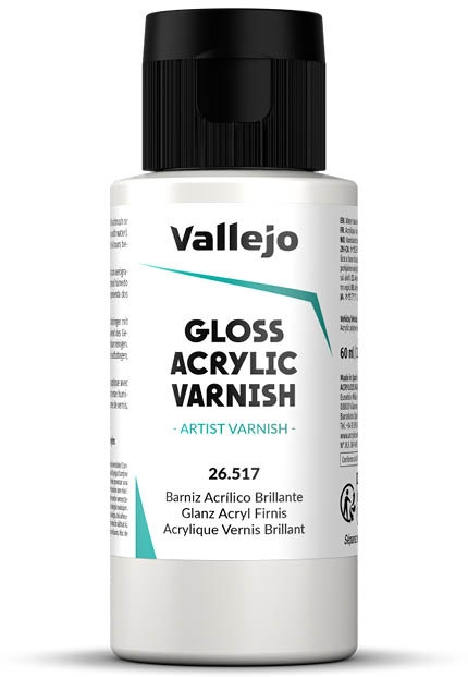 Vallejo Gloss Acrylic Varnish 60ml