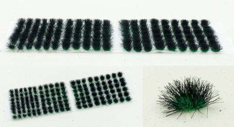 Aegir Black Tufts 6mm 140 szt Aegir Black Tufts 6mm 140 szt