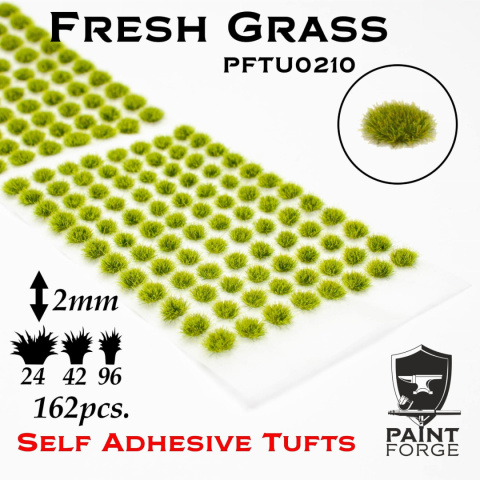 Fresh Grass Tufts 2mm 162 szt