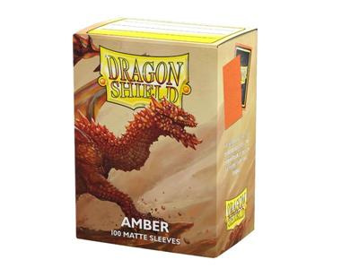 Dragon Shield Standard Matte Sleeves - Amber Dragon Shield Standard Matte Sleeves - Amber