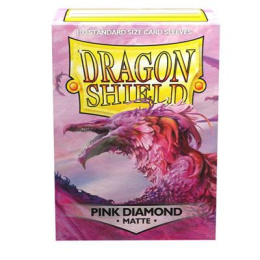 Dragon Shield Standard Sleeves - Pink Diamond