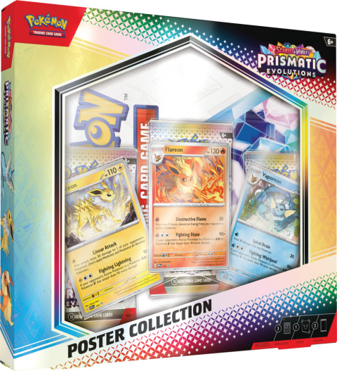 Pokemon TCG Prismatic Evolutions - Poster Collection