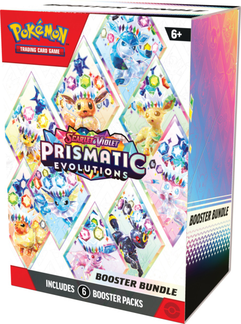 Pokemon TCG: Prismatic Evolutions - Booster Bundle Pokemon TCG: Prismatic Evolutions - Booster Bundle