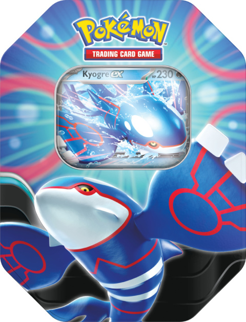 Pokemon TCG SV Spring Azure Legends Tin - Kyogre ex