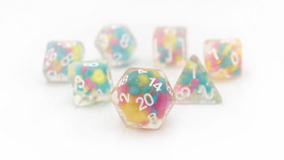 Sirius Dice - Dice Set - Lucky Charm Glowworm