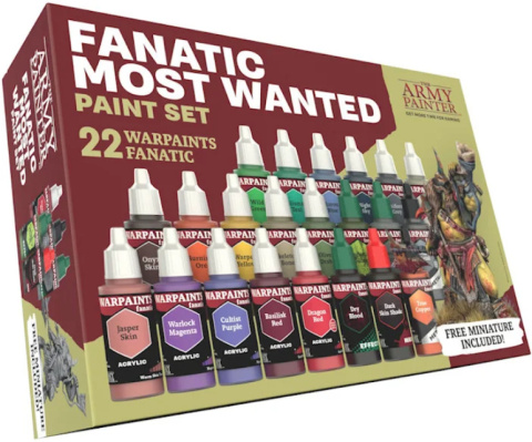 The Army Painter Fanatic - Most Wanted Paint Set