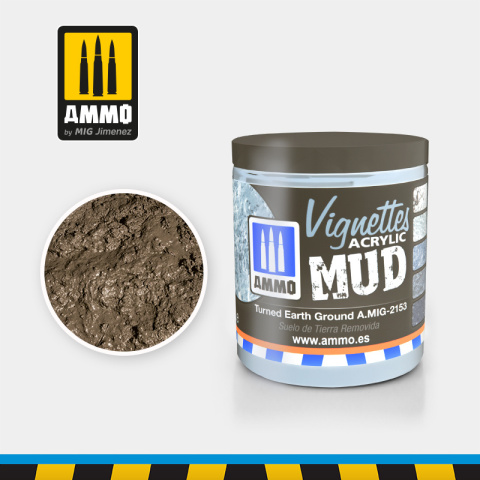 Acrylic Mud - Vignettes - Turned Earth Ground (100 ml) Acrylic Mud - Vignettes - Turned Earth Ground (100 ml)
