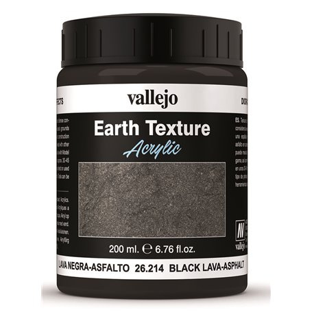 Earth Text. 200 ml. BlackLava-Asphalt